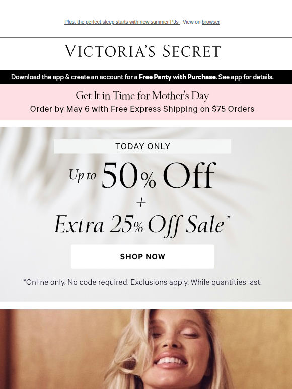 Up to 50% Off + Extra 25% Off Sale