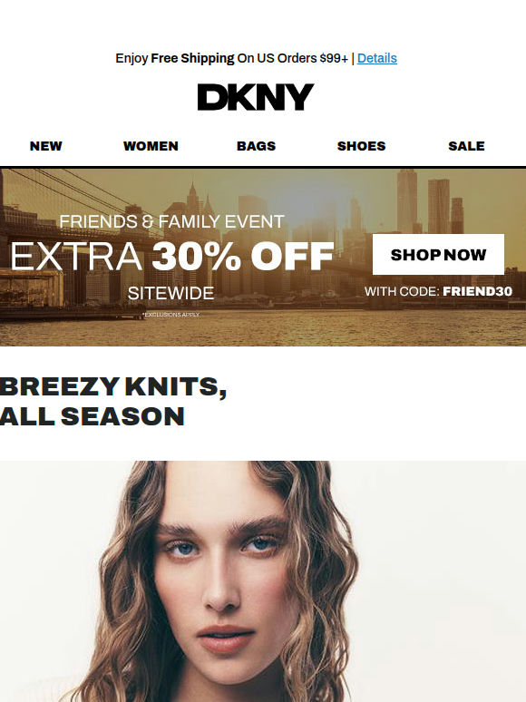 Friends & Family Event | Extra 30% Off With Code: FRIEND30