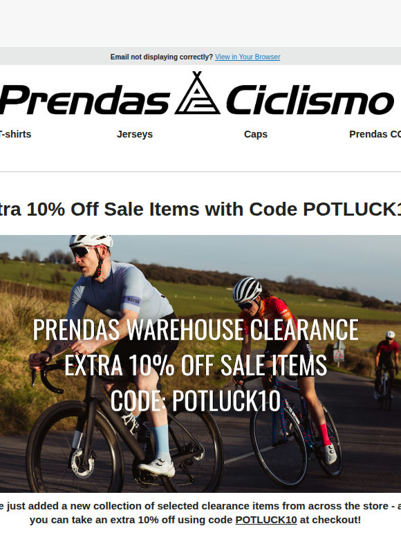 EXTRA 10% OFF Sale Items with Code POTLUCK10