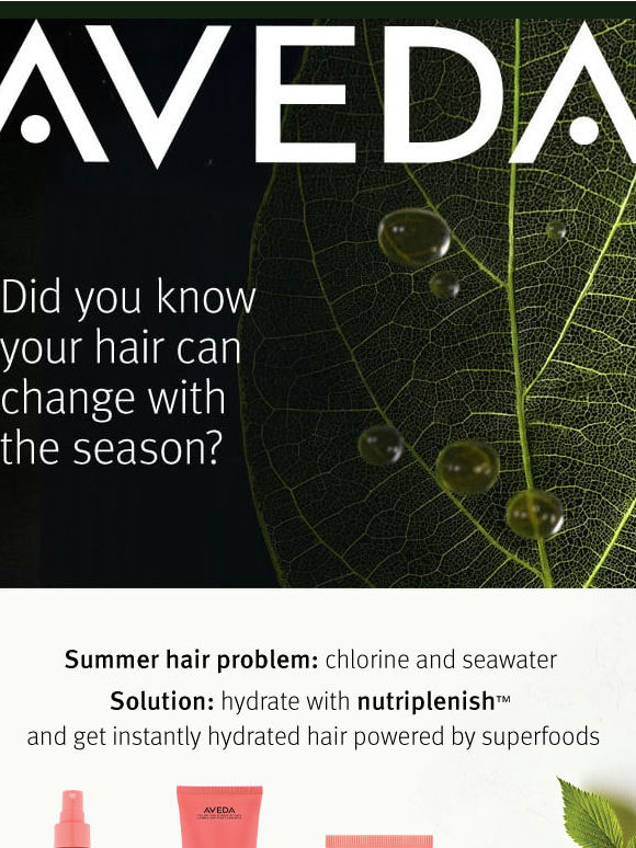 Did you know your hair can change with the season?