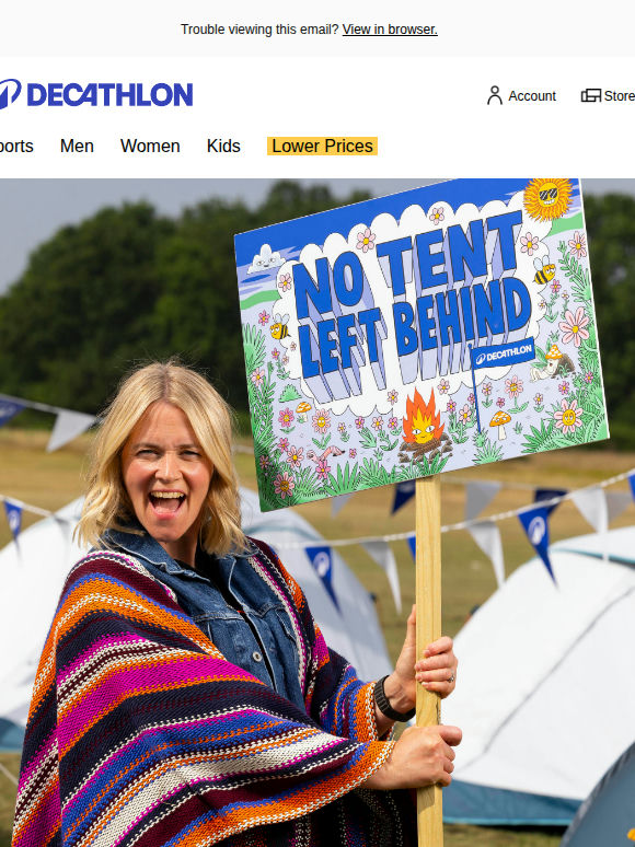 No Tent Left Behind: Our Summer Tent Pledge is Back!