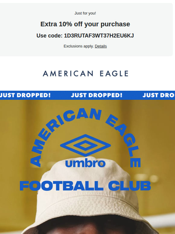 ⚽ Just dropped: AE x UMBRO ⚽