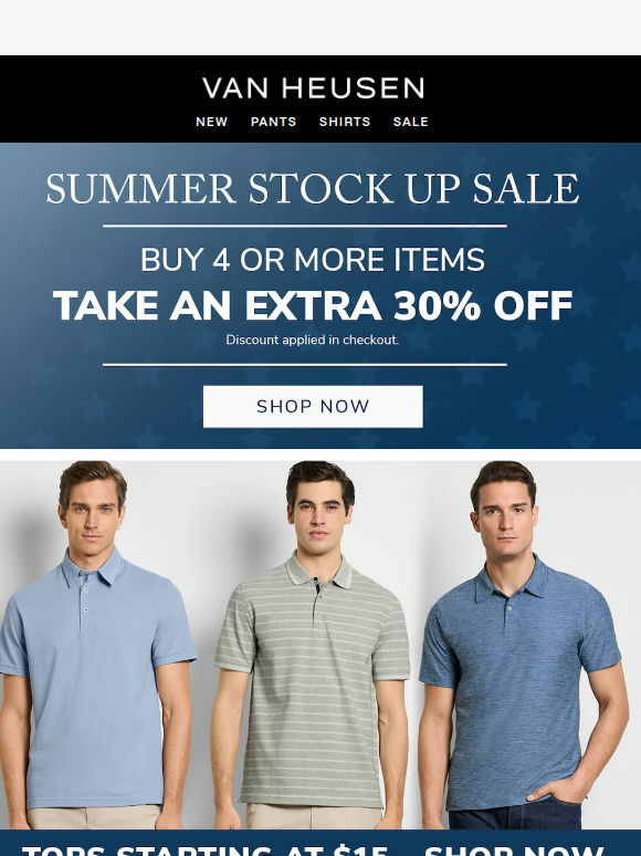 Summer Stock Up Sale 🗽