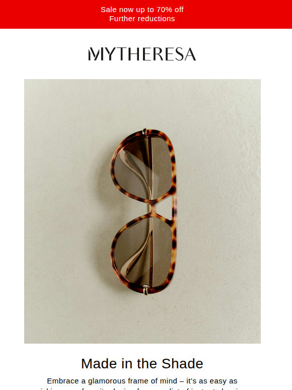 Explore iconic sunglasses for the summer