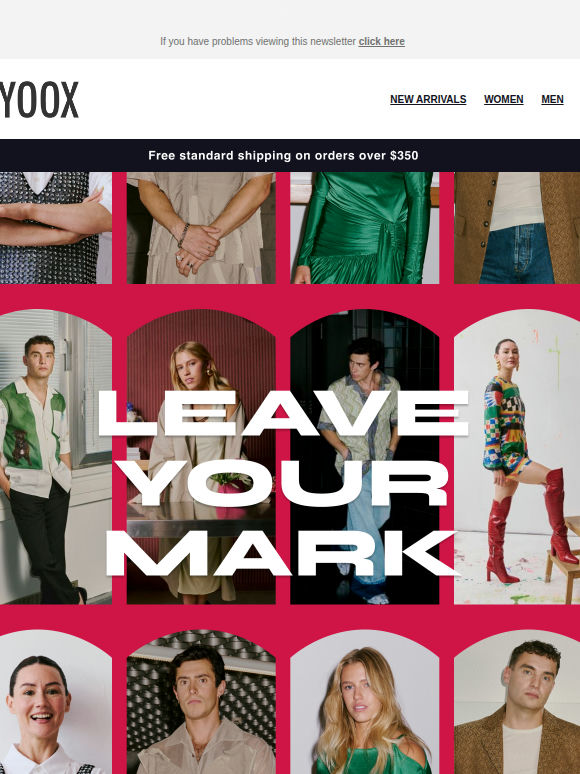 Create freely. Live with style. Leave your mark.