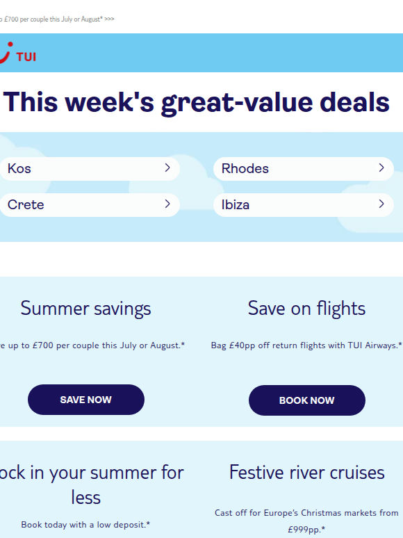 Your weekly top destination picks 😍