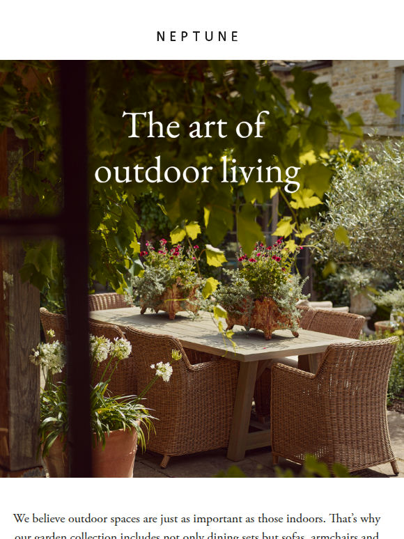 Discover alfresco living with our garden collection