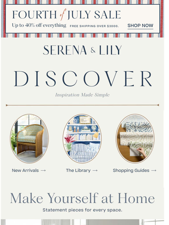 Discover the joy of decorating.