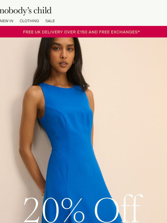 RSVP yes with 20% off