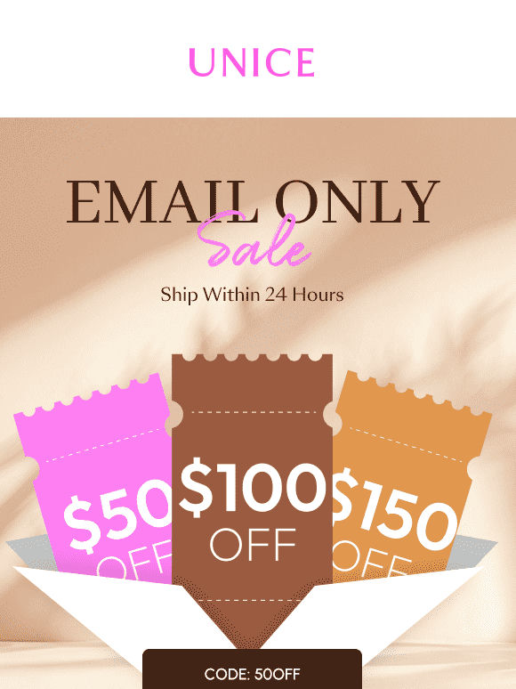 It‘s Stackable Savings Season — Up to $150 OFF Everything!