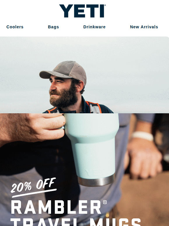 20% Off Rambler® Travel Mugs