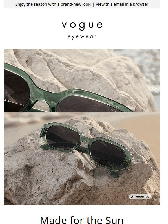 Get summer-ready with Vogue Eyewear
