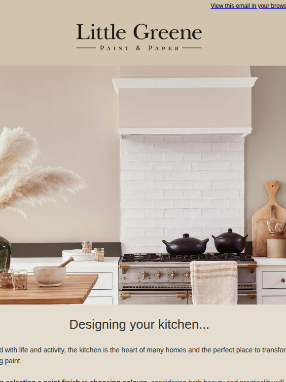 Designing your kitchen
