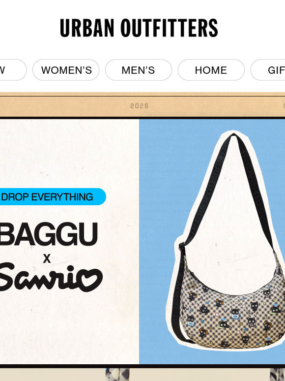 Drop Everything! NEW: BAGGU x Sanrio 🐈‍⬛
