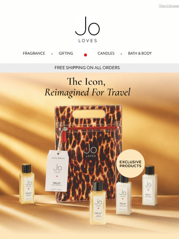 NEW: Amber, Lime & Bergamot Airline Travel Collection