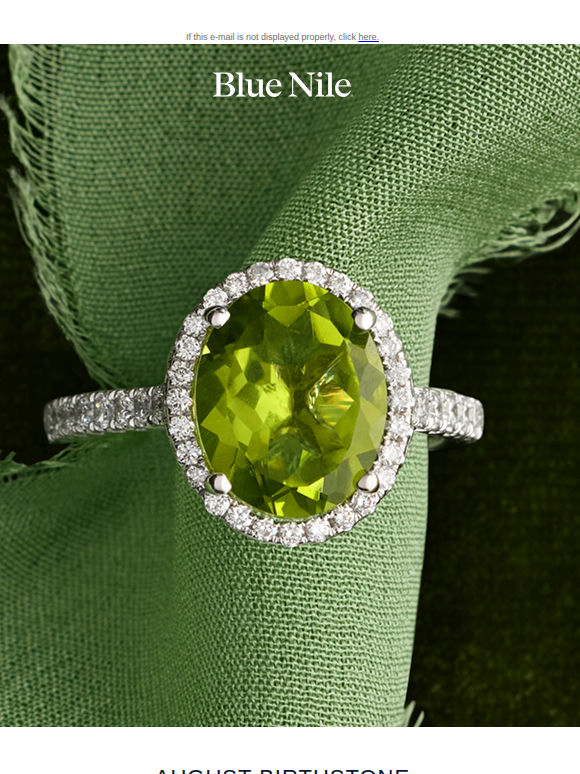 August's Birthstone: Peridot