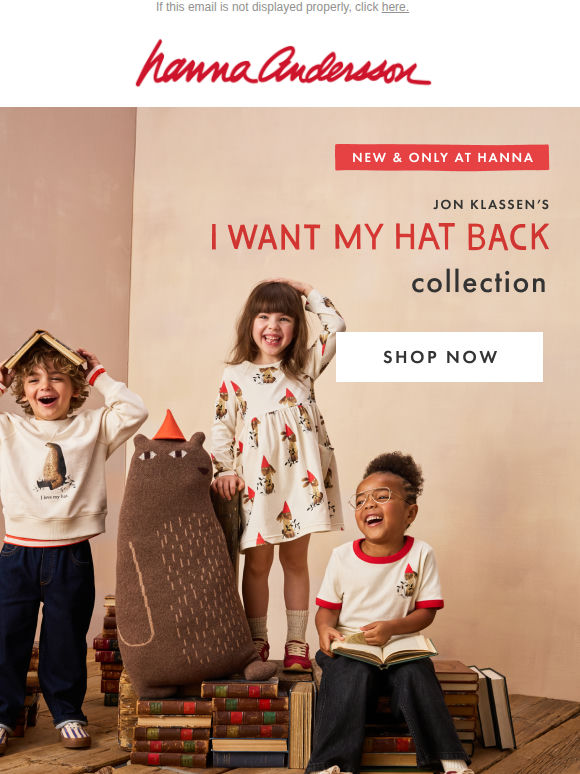 "I Want My Hat Back" Debuts At Hanna! 🎩🐻