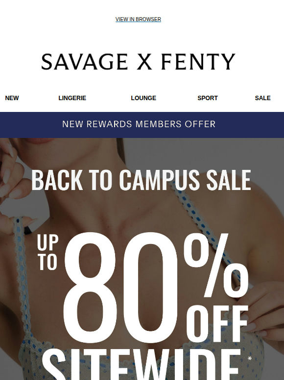 Up to 80% Off This Semester's Must-Haves