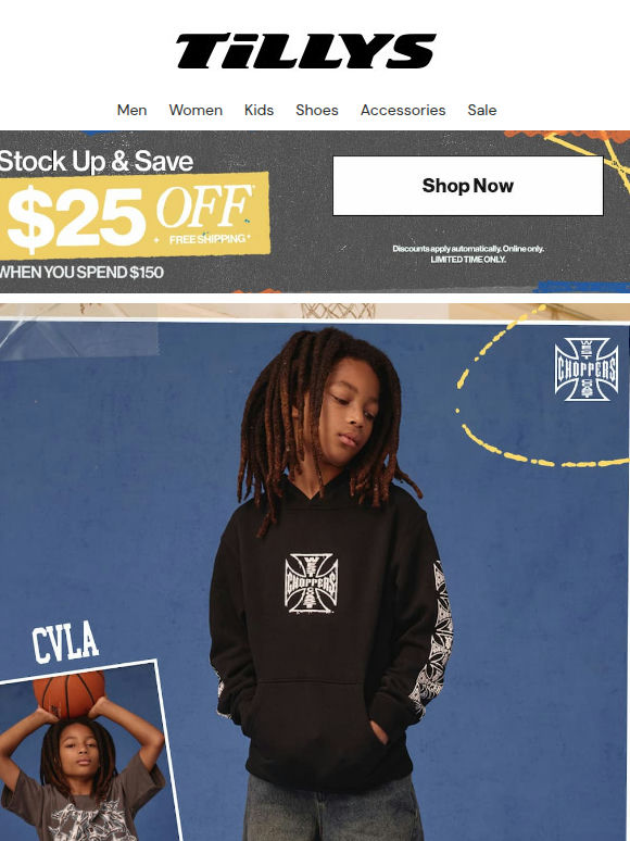 New For Back To School + $25 Off & Free Shipping