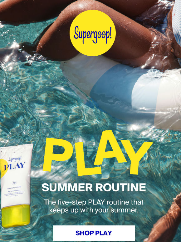 The SPF routine that keeps up with your summer