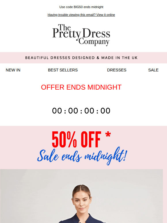 50% Off Everything* Last Chance ends Midnight ⚠️