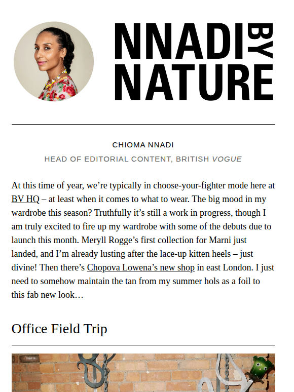 First Dibs On Denim, My Summer Odyssey And A Vogue Field Trip