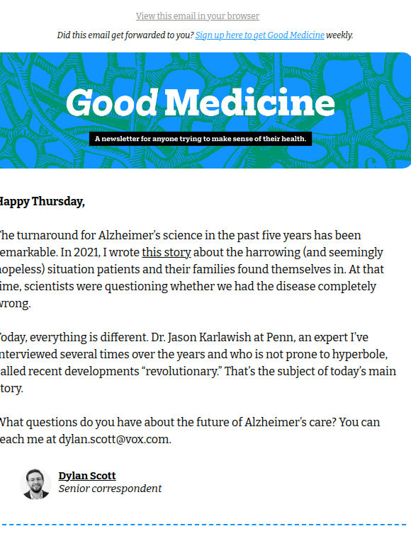 Believe the hype about the latest Alzheimer’s breakthroughs