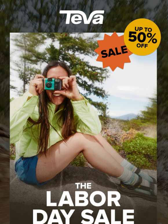 UP TO 50% OFF FOR LABOR DAY SALE