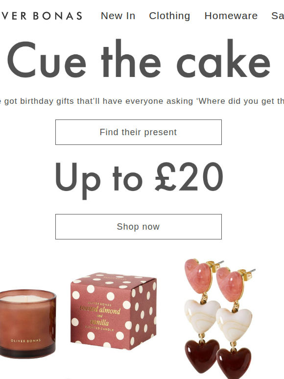 Birthday edit | Shop by price
