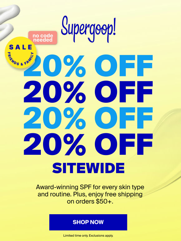 20% off the SPF customers rave about 👀