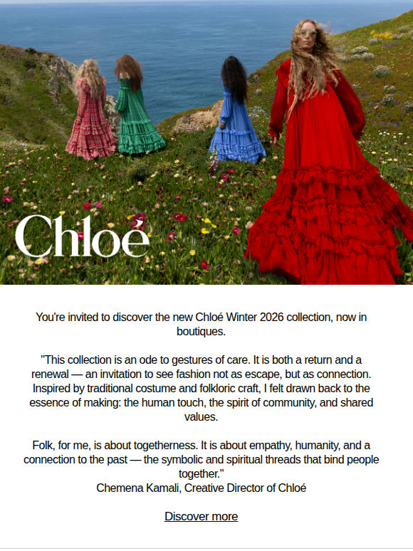 Just In: Chloé Winter 2026