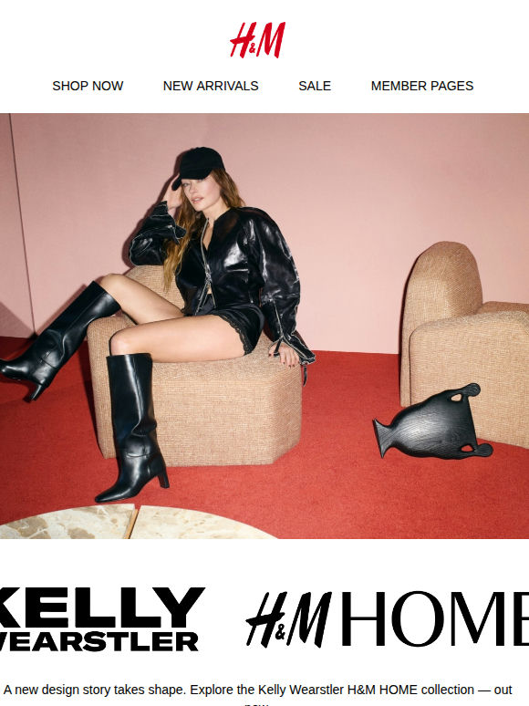 Out now: Kelly Wearstler H&M HOME