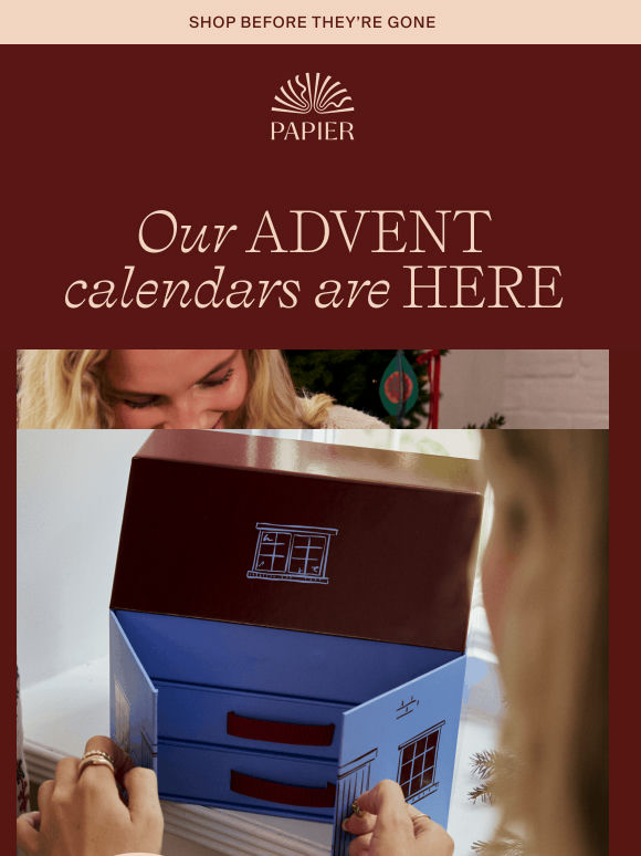 NEW & NOW: ADVENT CALENDARS