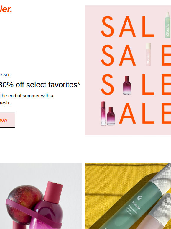 Save 30% off select favorites