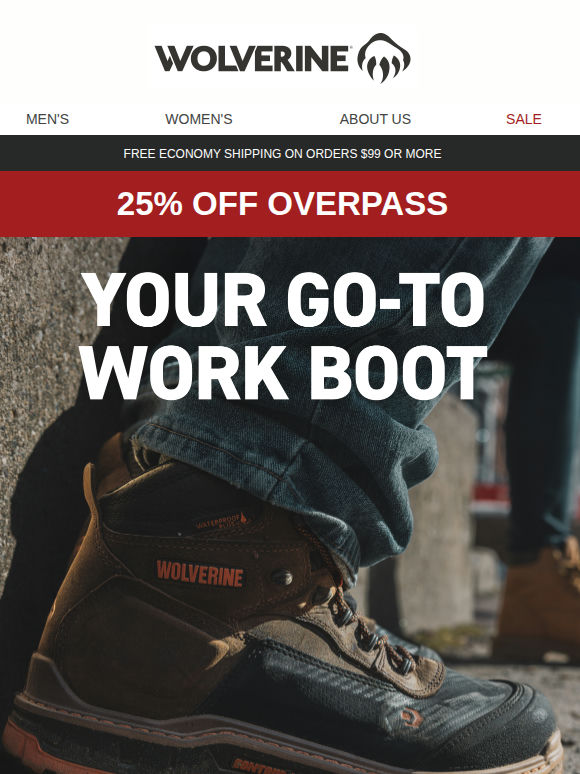 25% OFF: Start Fall in Boots Built for More