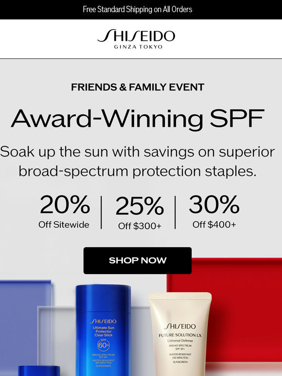 The Sunniest Savings, Up to 30% Off ☀️