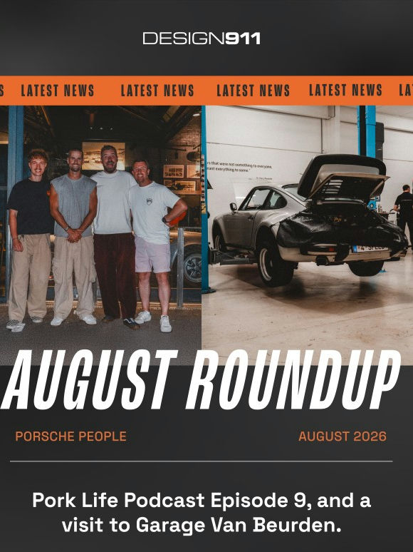 Pork Life Episode 9 and a visit to Garage Van Beurden 🏁