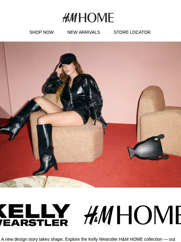 Out now: Kelly Wearstler H&M HOME