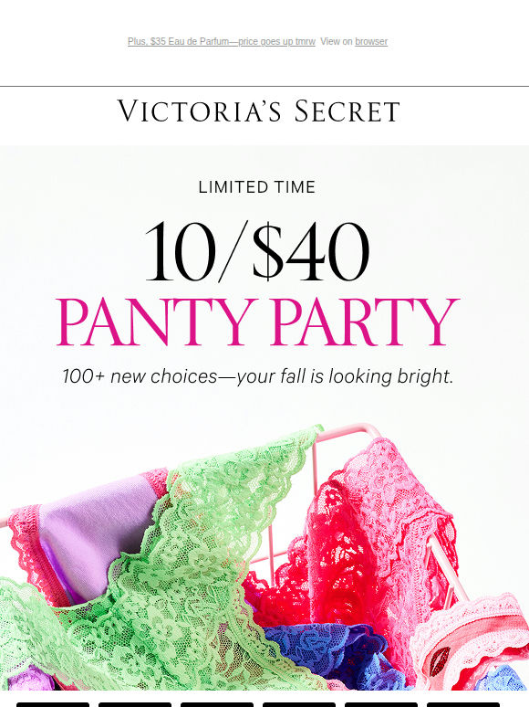 10/$40 Panties—Get Them in a Bunch