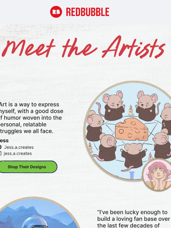 Shop & Support Real Artists: What Inspires Their Art