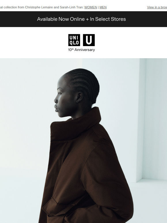 Here Now: Uniqlo U 10th Anniversary Collection
