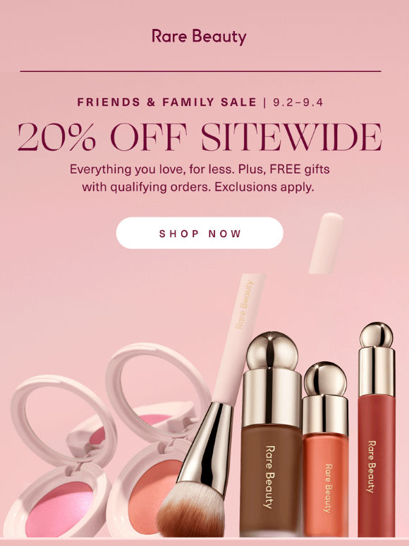 It’s HERE! 20% off Friends & Family