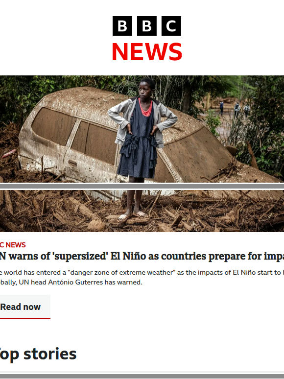 UN warns of 'supersized' El Niño | Uber launches UK's first robotaxis | Discovery of skulls reveals 6,000-year-old mystery