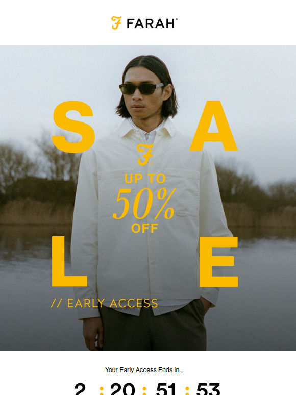Up To 50% Off For This Weekend Only