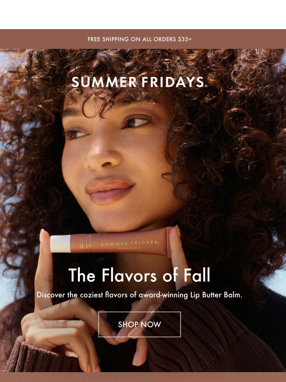 Fall-Inspired Lip Care 🧈