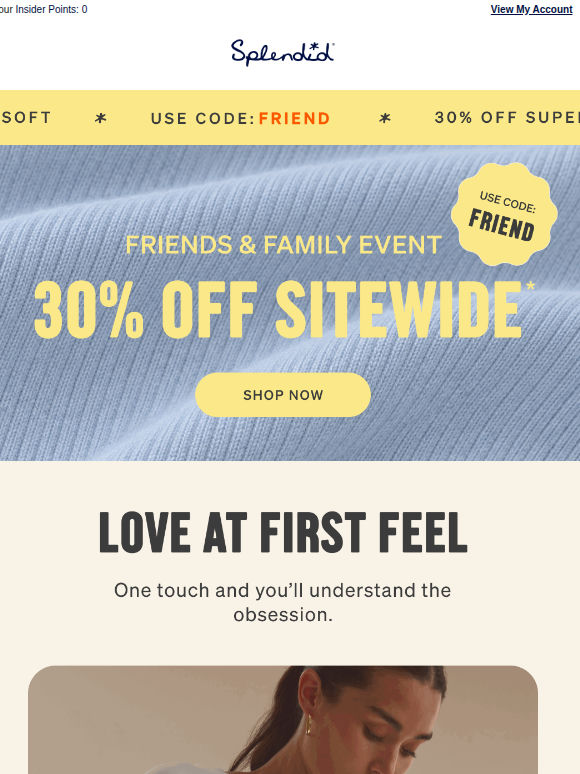 30% OFF Supersoft ☁️💗