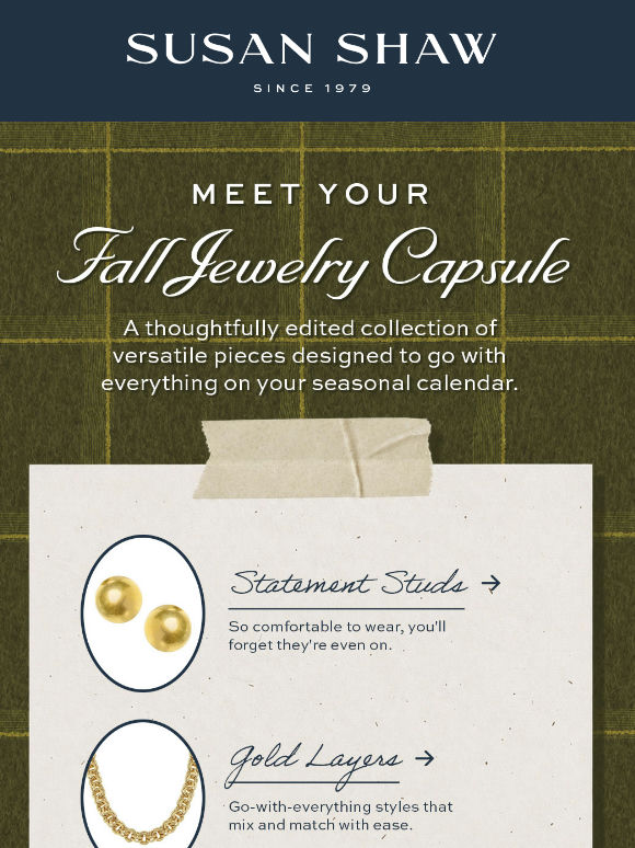 Your Fall Jewelry Capsule