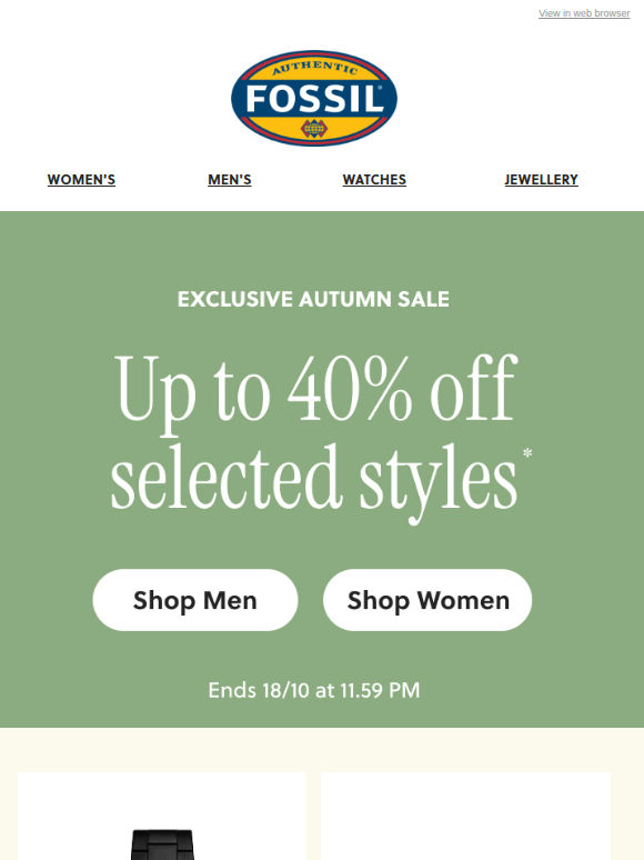 🔓 The Exclusive Autumn Sale is On