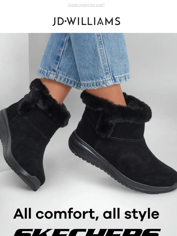 Be comfortable all season with Skechers 👟