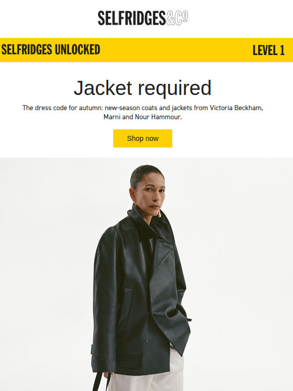 Forecast: jackets
